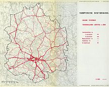 Liikennesuunnitelma 1969 - kartta