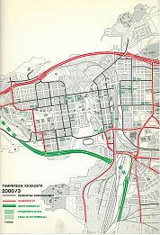 Tampereen liikennesuunnitelma - kartta 3